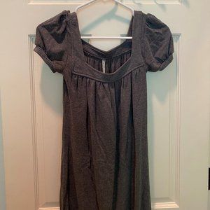 Short sleeve sweater dress